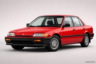 Honda Civic in Rallye Red