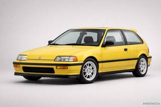 Honda Civic in Phoenix Yellow