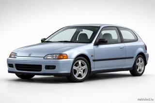Honda Civic in Morning Mist Blue