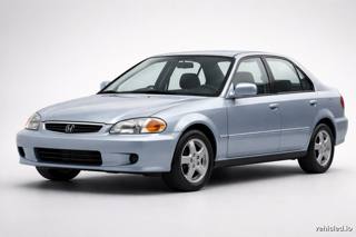 Honda Civic in Morning Mist Blue