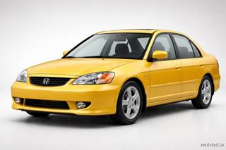 Honda Civic in Phoenix Yellow
