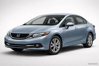 Honda Civic in Morning Mist Blue