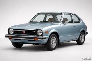 Honda Civic in Morning Mist Blue