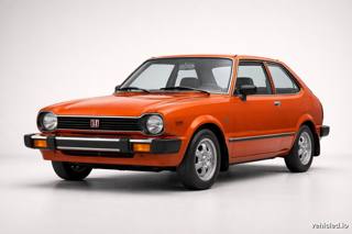 Honda Civic in Blazing Orange Pearl