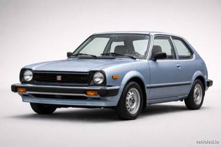 Honda Civic in Morning Mist Blue