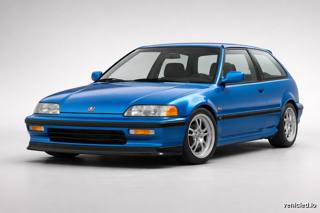 Honda Civic in Boost Blue