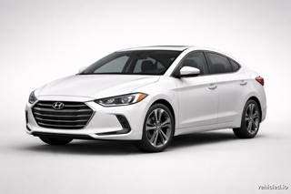 Hyundai Elantra in Quartz White