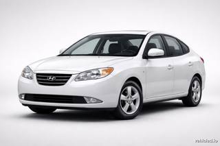 Hyundai Elantra in Quartz White