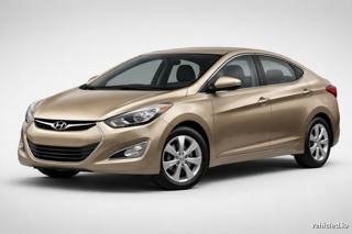 Hyundai Elantra in Champagne Beige
