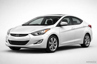 Hyundai Elantra in Quartz White