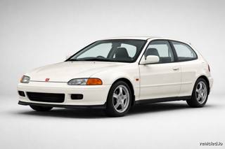 Honda Civic in Championship White