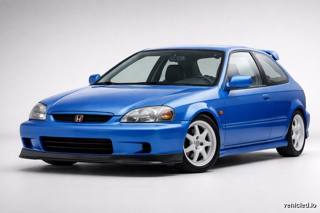 Honda Civic in Boost Blue