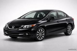 Honda Civic in Crystal Black Pearl