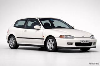 Honda Civic in Championship White