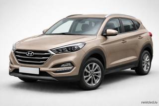 Hyundai Tucson in Mojave Sand