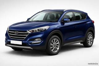 Hyundai Tucson in Nightfall Blue
