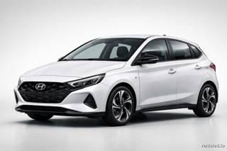 Hyundai i20 in Atlas White