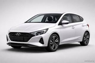 Hyundai i20 in Polar White