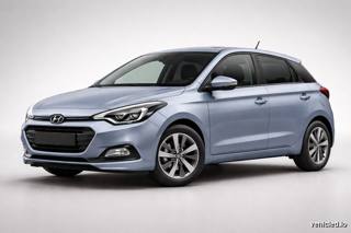 Hyundai i20 in Ice Blue Met.
