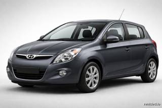 Hyundai i20 in Dark Grey Metallic