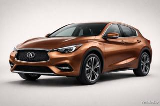Infiniti Q30 in Liquid Copper