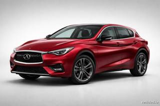 Infiniti Q30 in Magnetic Red