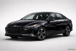 Hyundai Elantra in Phantom Black