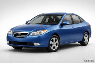 Hyundai Elantra in Intense Blue