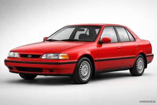 Hyundai Elantra in Fiery Red