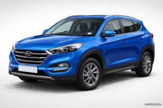 Hyundai Tucson in Intense Blue