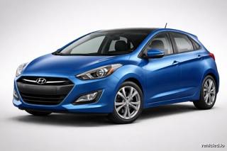 Hyundai i30 in Intense Blue