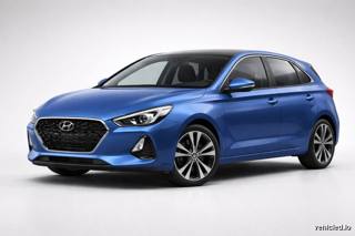 Hyundai i30 in Intense Blue