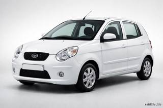 Kia Picanto in Clear White