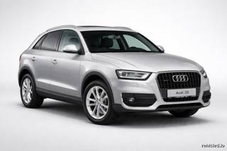 Audi Q3 in Florett Silver
