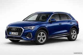 Audi Q3 in Navarra Blue