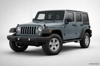 Jeep Wrangler in Anvil