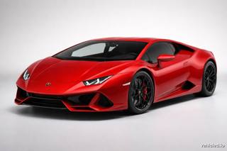 Lamborghini Huracan in Rosso Mars