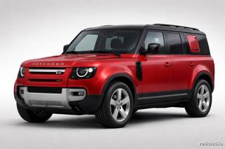 Land Rover Defender in Firenze Red