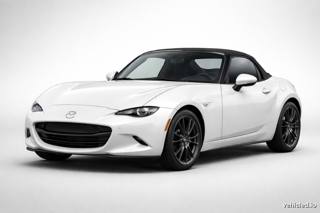 Mazda MX-5 Miata in Snowflake White Pearl
