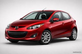 Mazda Mazda2 in Soul Red Crystal Metallic