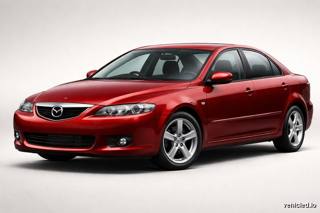 Mazda Mazda6 in Soul Red Crystal Metallic