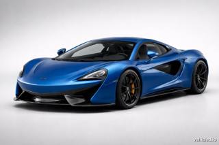 McLaren 570S in Pacific Blue