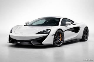 McLaren 570S in Silica White
