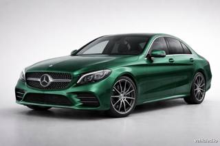 Mercedes-Benz C-Class in Emerald Green Metallic