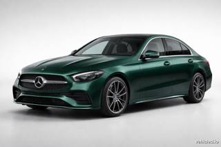 Mercedes-Benz C-Class in Emerald Green Metallic