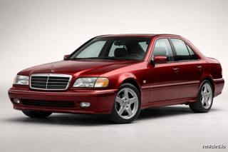 Mercedes-Benz C-Class in Patagonia Red Metallic