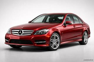 Mercedes-Benz C-Class in Patagonia Red Metallic