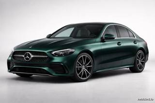 Mercedes-Benz C-Class in Emerald Green Metallic