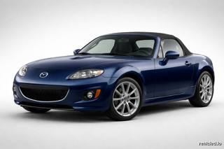 Mazda MX-5 Miata in Deep Crystal Blue