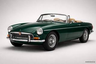 MG MGB in British Racing Green